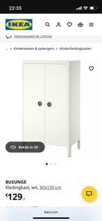 TE KOOP: IKEA BUSUNGE kledingkast nieuw, Huis en Inrichting, Kasten | Kledingkasten, Ophalen, Nieuw, 50 tot 100 cm, 150 tot 200 cm