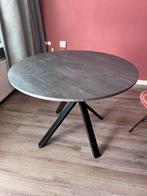 Ikea Mariedamm eettafel donkergrijs, Huis en Inrichting, Ophalen, Rond, Zo goed als nieuw, Vier personen