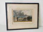 Handgekleurde litho Binnenhof/Hofvijver, Ophalen of Verzenden