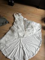 Trouwjurk met sleep, Trouwjurk, Covers, Wit, Ophalen of Verzenden
