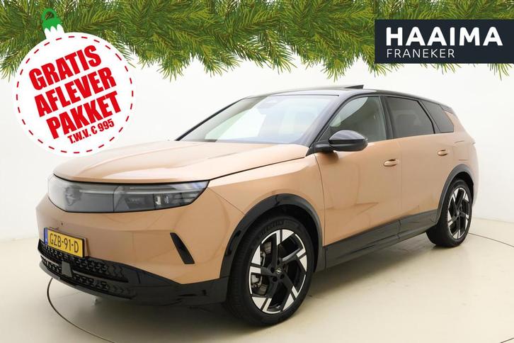 Opel Grandland Electric GS 73 kWh | Navigatie | Glazen schui, Auto's, Opel, Bedrijf, Te koop, Grandland, 360° camera, ABS, Adaptive Cruise Control