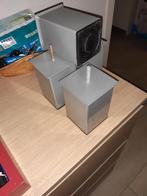 8 st mooie zilverkleurige stalen onderzetpootjes 12 cm hoog, Ophalen of Verzenden, Zo goed als nieuw, Metaal, Minder dan 50 cm