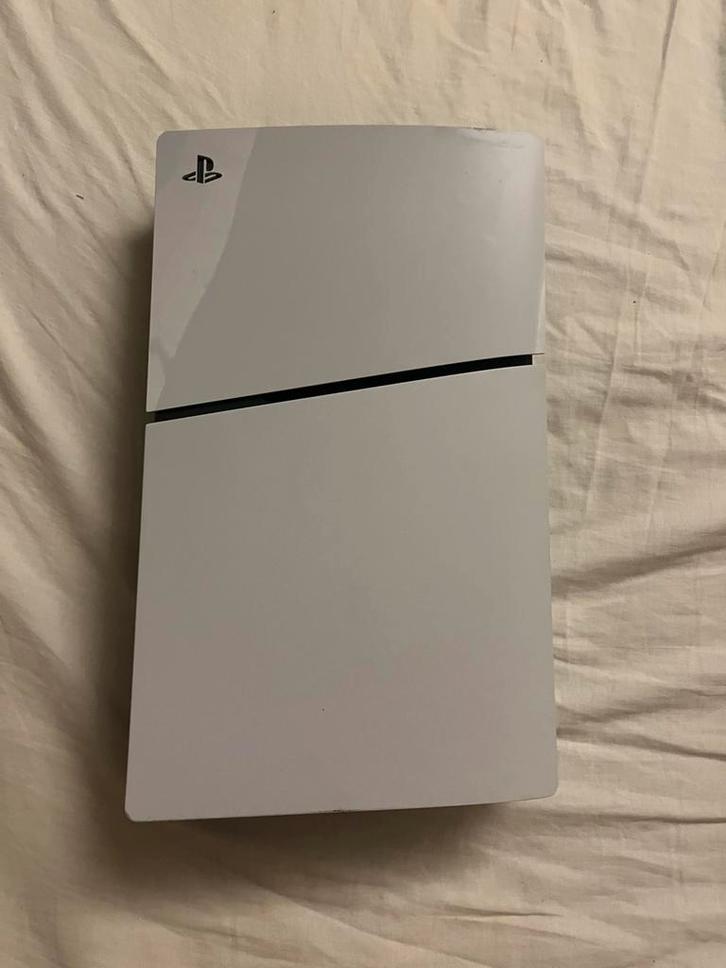 PS5 Slim Disk Editie, Spelcomputers en Games, Spelcomputers | Sony PlayStation 5, Zo goed als nieuw, Ophalen of Verzenden