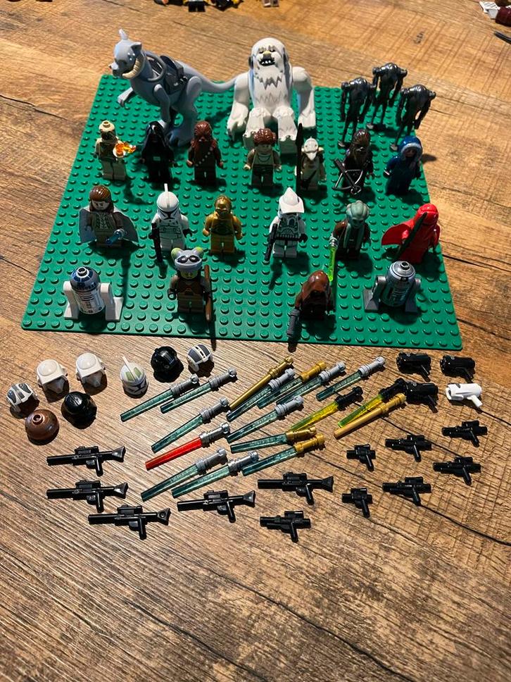 Grote verzameling Lego Star Wars Minifiguren en Accessoires, Kinderen en Baby's, Speelgoed | Duplo en Lego, Gebruikt, Lego, Losse stenen
