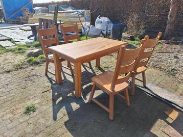 Eiken stoelen 4 stuks beschikbaar voor biedingen