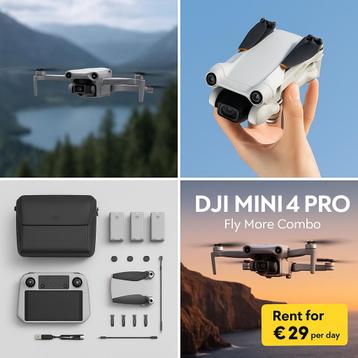 DJI Mini 4 Pro drone huren beschikbaar voor biedingen