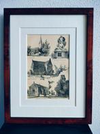 Craandijk Litho Heiligerlee Zuidbroek Beerta 1880 (113), Antiek en Kunst, Ophalen of Verzenden