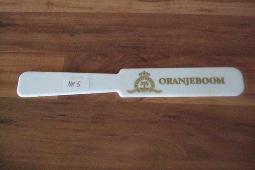 Oranjeboom bierspatel-/afschuimer (nr.5), Verzamelen, Biermerken, Nieuw, Overige typen, Oranjeboom, Ophalen of Verzenden
