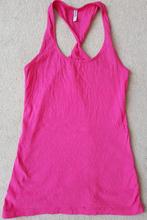 Topje tanktop tops hemdje fuchsia roze maat xs maat s basic, Verzenden, New Yorker, Zo goed als nieuw, Roze