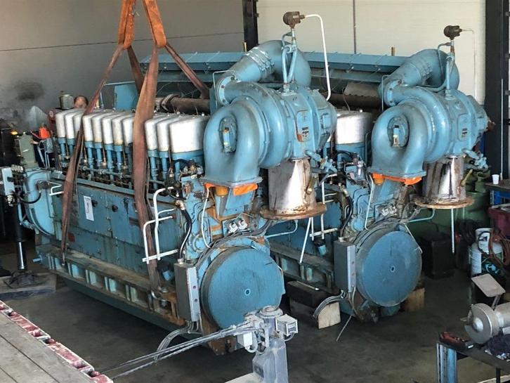 Scheepsdiesel onderdelen Stork Wartsila Deutz MAK, Watersport en Boten, Beroepsscheepvaart, Gebruikt, Overige typen, Meer dan 200 pk