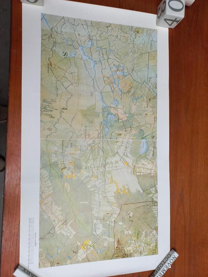 Oude landkaarten Friese Gemeenten, Boeken, Atlassen en Landkaarten, Zo goed als nieuw, Overige typen, Overige gebieden, Ophalen of Verzenden