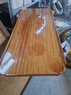 In hoogte verstelbare salontafel boot met verbreding, Antiek en Kunst, Ophalen of Verzenden