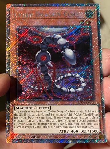 Yu-Gi-Oh! Cyber Dragon Core RA04 1st Edition M/NM ! beschikbaar voor biedingen
