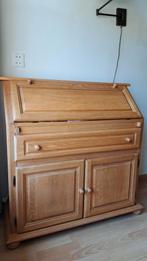 massief eiken secretaire, Huis en Inrichting, Kasten | Secretaires, Ophalen, Gebruikt