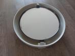 Allibert spiegel met verlichting jaren 70 vintage, Ophalen, Gebruikt, Rond, Minder dan 100 cm