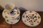 2 kop en schotels met 2 ontbijt bordjes, Diversen, Ophalen of Verzenden, Nieuw