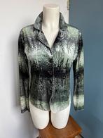 Kyra&Ko groen fluweel velvet velours jasje blazer billy l, Maat 42/44 (L), Ophalen of Verzenden, Zo goed als nieuw, Kyra & Ko