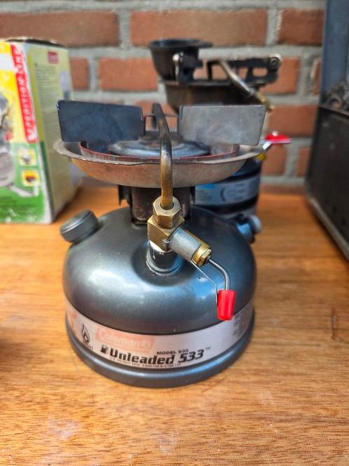 Coleman Unleaded 533 Benzinebrander 4x kapot, Caravans en Kamperen, Kampeeraccessoires, Gebruikt, Ophalen of Verzenden