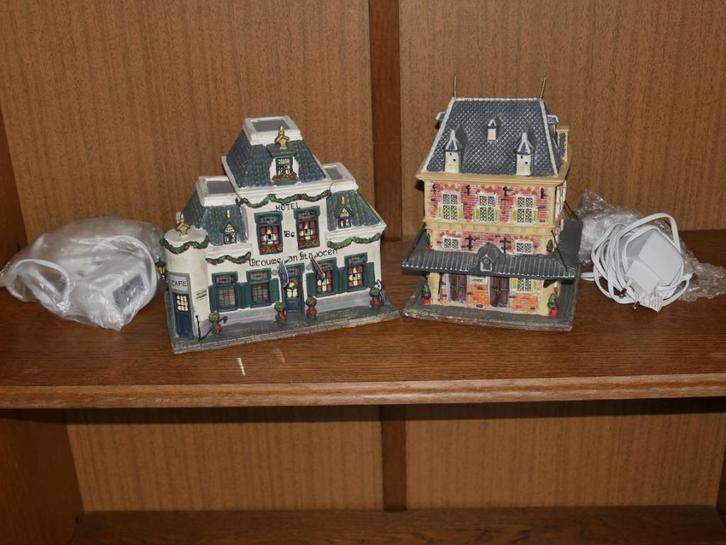 Dickensville elfsteden kerstdorp Friese huisjes kerst, Diversen, Kerst, Zo goed als nieuw, Ophalen of Verzenden