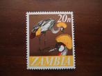 Kraan vogel Zambia 1968, mi. 46 postfris/ongebruikt, Postzegels en Munten, Postzegels | Thematische zegels, Ophalen of Verzenden