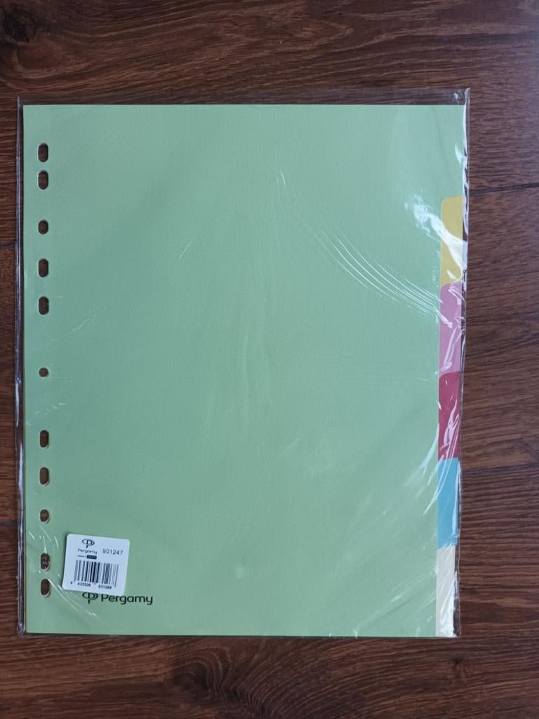 Set nieuwe Pergamy tabbladen nieuw tabblad 6x, Ophalen of Verzenden, Nieuw