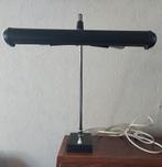 Vintage bureaulamp Heca Edam - chroom en zwart, Gebruikt, Vintage, Ophalen of Verzenden, Minder dan 50 cm