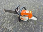Stihl MS026 motorkettingzaag, Ophalen, Benzine