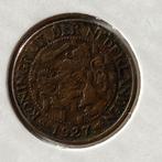 1 Cent uit 1927 van Wilhelmina, Postzegels en Munten, Munten | Nederland, Verzenden, Koningin Wilhelmina, 1 cent, Losse munt