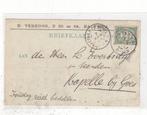 Halfweg-Briefkaart H. Verhoog 1906, Verzenden, Voor 1920, Gelopen, Noord-Holland