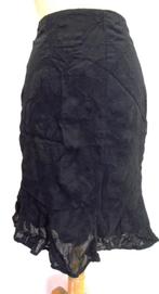 Mooie zwarte kantlook rok van dure merk Aphero! 38, Maat 38/40 (M), Verzenden, Zwart, Zo goed als nieuw