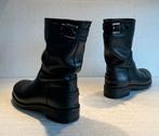 Shabbies Amsterdam stoere biker boots laarzen met riempje 37, Kleding | Dames, Schoenen, Ophalen of Verzenden, Hoge laarzen, Zo goed als nieuw