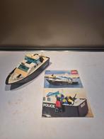 Vintage LEGO Politieboot 4010, Kinderen en Baby's, Speelgoed | Duplo en Lego, Ophalen of Verzenden, Gebruikt, Complete set, Lego