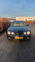 Jaguar S-Type 3.0 V6 Sport AUT 2002 Zwart, Auto's, Jaguar, Automaat, Achterwielaandrijving, Beige, 1850 kg