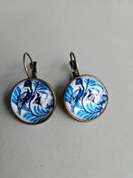 Oorbellen met vogel afbeelding, Ophalen of Verzenden, Nieuw, Overige materialen
