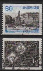 Zweden Michel 700 + 701, Ophalen of Verzenden, Zweden, Gestempeld