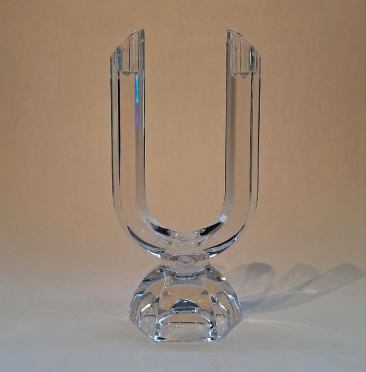 Vintage Kristallen Nachtmann Kandelaar, Antiek en Kunst, Antiek | Glas en Kristal, Ophalen of Verzenden