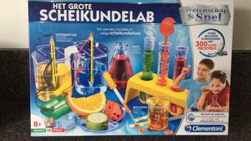 Nieuw spel:Het grote scheikundelab 8+ Clementori beschikbaar voor biedingen