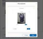 van Hans Ubbink stijlvolle paarse glimmende blouse maat S, Kleding | Dames, Blouses en Tunieken, Maat 38/40 (M), Hans Ubbink, Paars