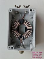 Mantelstroomfilter (1:1 balun) 1kW voor HF (1,8-30 MHz) F/S, Telecommunicatie, Antennes en Masten, Nieuw, Toebehoren, Ophalen of Verzenden