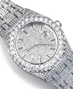 Ap horloge met diamanten, Overige merken, Overige materialen, Verzenden, Polshorloge