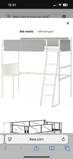 Hoogslaper Vitval IKEA, Huis en Inrichting, Slaapkamer | Stapelbedden en Hoogslapers, Ophalen, Eenpersoons, Zo goed als nieuw