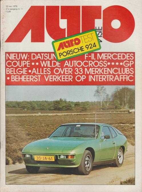 Porsche 924 - 944 testen in Autovisie, Boeken, Auto's | Folders en Tijdschriften, Gelezen, Porsche, Ophalen of Verzenden