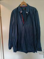Dirk Dolf Double Dutch Heren Hemd - Maat 44 - Blauw, Blauw, Ophalen of Verzenden, Zo goed als nieuw, Halswijdte 43/44 (XL)