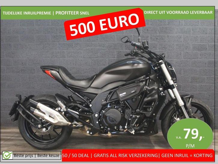 BENELLI 502 C ABS (bj 2020) 35KW A2 geschikt, Motoren, Motoren | Benelli, Bedrijf, Naked bike, 4 cilinders, Minimaal motorrijbewijs A2