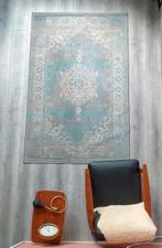Cool Vintage Vloerkleed Grijs/Blauw - Lifa Living, Ophalen, Grijs, 100 tot 150 cm, Vintage