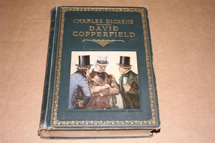 David Copperfield - Luxe uitgave met kleurenprenten 1920 !!, Antiek en Kunst, Antiek | Boeken en Bijbels, Ophalen of Verzenden