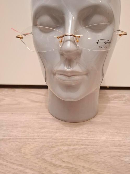 Flair jetset frameless bril montuur, Sieraden, Tassen en Uiterlijk, Zonnebrillen en Brillen | Dames, Zo goed als nieuw, Bril, Overige merken