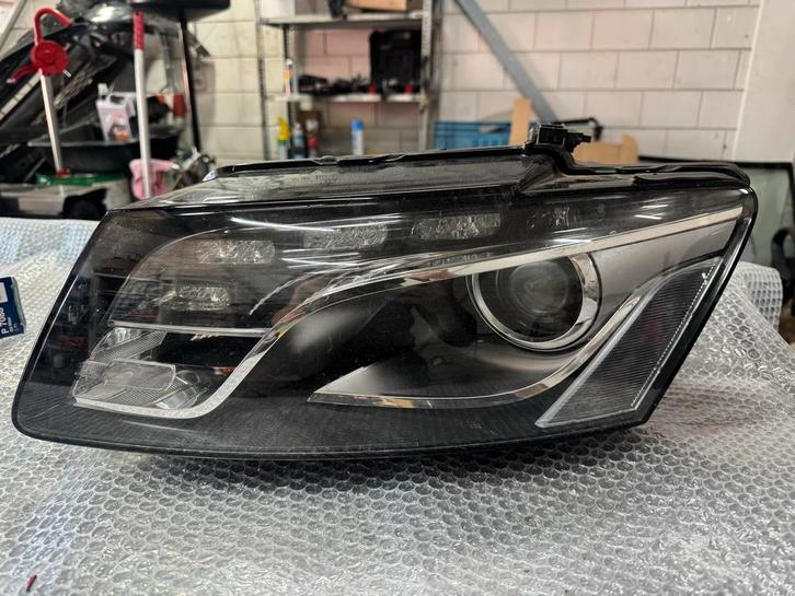 Audi Q5 Koplamp Linksvoor Xenon 2009-2016, Auto-onderdelen, Verlichting, Audi, Gebruikt, Ophalen of Verzenden