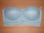 Strapless Beha BH lichtblauw mt 40/42 M zgan, Ophalen of Verzenden, Blauw, BH