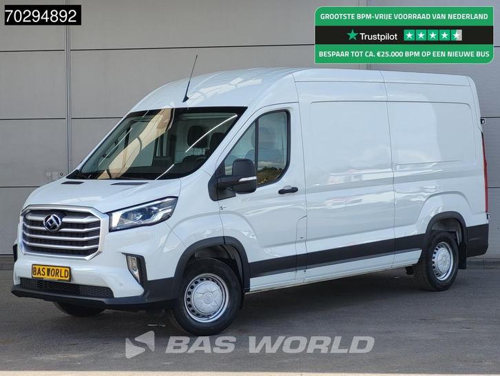Maxus Deliver 9 COMING SOON! L3H2 Airco Cruise Camera Parkee, Auto's, Bestelauto's, Bedrijf, Te koop, Achteruitrijcamera, Airconditioning